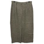 Ralph Lauren VTG Size 10 Petite LRL  Wool Tweed Long Pencil Skirt Y2K Houndstooth Photo 2
