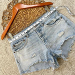 BDG Urban Outfitters  Distressed Jean Cut Off Essential Shorts Mid-Rise Size 28 Photo 5