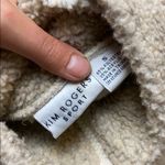 VINTAGE OATMEAL ZIP UP FLEECE SHERPA Tan Photo 2