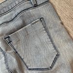 Bebe Women's Light Wash Denim Pencil Skirt with Side Zippers Size 26 Photo 5