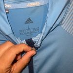 Adidas  Women's Light Blue Half-Zip Sweatshirt Photo 2