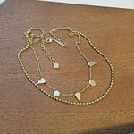 Kendra Scott  Gold Layered Necklace with Geometric Charms Photo 5