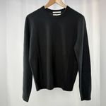 NWT Tilley Cashmere Crewneck Sweater in Black Size Medium Photo 1