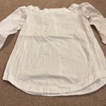 Free People small off the shoulder blouse white Photo 3