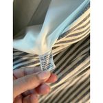 Daniel Cremieux Cremieux Blue and White Striped 100% Cotton Blazer Women's sz 14 Photo 3