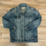 Madewell  women’s distressed denim jacket Photo 0