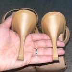 ALOHAS  Straps Chain Square Toe Leather Strappy Sandals Camel 42 /‎ 11-11.5 Photo 8