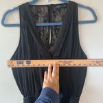 ZARA black wrap bodice jumpsuit size S Photo 7