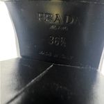 Prada Black Stretch Napa Over-the Knee Platform Boots Photo 14