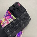 PINK - Victoria's Secret Victoria Secret PINK Bustier Strapless Bra Black Floral Size 36B Photo 1