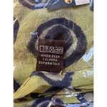 Raj Anthropologie 100% Cotton Scarf Green Blue Made In India 31”x 66” Photo 2