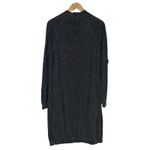 Michael Kors Midi Dress Womens XL Black Sparkle Glitter Cutout Stretch Event NYE Photo 2