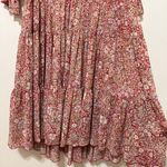 Free People NEW  Feeling Groovy Dress Size XS Oversized Paisley Floral RARE Photo 5