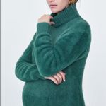 ZARA  Faux fur high neck sweater Photo 5