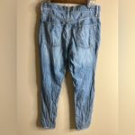 Gap denim size 27 best girlfriend jeans linen blend Photo 7