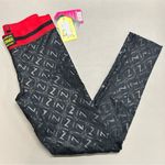 Zumba  Leggings Extra X Spicy Next Level Long Logo Pants Bold Black Womens XS NWT Photo 0