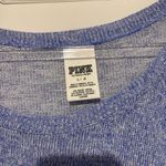 PINK - Victoria's Secret Victoria’s Secret Pink Light Weight Sweater long Sleeve Top light‎ blue large Photo 3