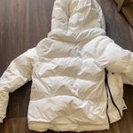 All Saints White Puffer Coat Photo 1