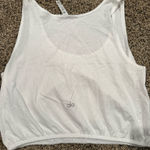 Alo Yoga Alo Cropped White Tank Yoga Top Photo 2
