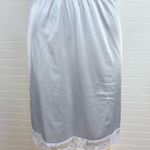 Woolite Women’s Vintage Lace Trim Half Slip Skirt Fairycore Ethereal Coquette S Blue Photo 6