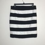 White House | Black Market Pencil Striped Skirt Womens Size 6 Work Photo 2
