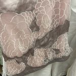 Moschino 100% silk dress with crepe organza flowers xxs Photo 2