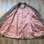 Kate Spade Leopard Print Single Breast Trench Raincoat Size M NWOT Photo 7