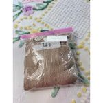 Pink Rose Tan Cozy Knit Sweater Long Sleeve Crew Neck Relaxed Fit Women's Small Photo 9