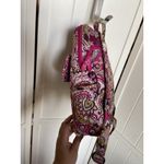 Vera Bradley  Very Berry Paisley Small Backpack Bag Plum & Pink Retired‎ 12" X 9" Photo 5