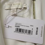 Ted Baker NWT Tilolah in White Seam Detail Bodycon Pencil Sheath Dress 3 / M Photo 3