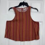 a.n.a NWT  Alexi Stripe Tank Top Size M Photo 0