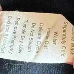 CAbi S Blue 100% Cotton Button Front Jacket Roll Tab Sleeve Unlined Denim Tunic Photo 7