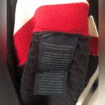 Tommy Hilfiger Vintage Knit Vertical Side Striped Cowl Neck Sweater Dress sz L Photo 6