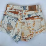 BDG Urban Outfitters Graphic Print Pitched Waist Short Size 27 Photo 4