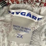 Peter Nygard Lovely Floral Patterned Peasant Shirt Blouse Boho Chic Witchy Wicca Photo 6