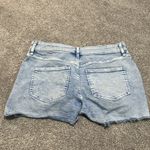 EXPRESS ‎ boyfriend Midi mid rise acid wash shorts size 2 Photo 3