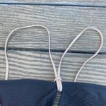 Aerie NWT medium black gold glitter bikini bandeau top swim Photo 1