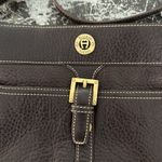 Etienne Aigner  Brown Leather Shoulder Bag w/Adjustable Strap 13x9x3" Photo 1