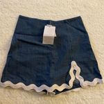Revolve NWT  SUNDRESS Jordan Skort in Denim. Size Medium Photo 3