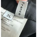 Balenciaga VTG sheath Wool black skirt with flounce hem * Flaw Size 36 Photo 3