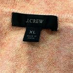 J.Crew Peach Collared V-Neck Long Sleeve Wool Blend Sweater Women’s Size XL Photo 7
