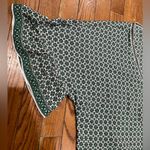 Max Studio Black and White Geometric Blouse Photo 4