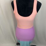 DB Colorblock Sleeveless Maxi Tank Dress woman’s size small Purple Photo 2