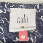 CAbi  Womens Top Medium Te Amo Printed Long Balloon Sleeve Blouse Feminine‎ Photo 5