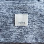 Vuori Heathered Gray Long Line Elevation Ultra Soft Full Coverage Bra Size Large Photo 2