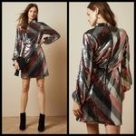 Ted Baker ππ Jocasta Striped Sequin Mini Dress Photo 4