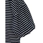 Who What Wear  Women Short Sleeve Casual Dress Size XL  Stripes Black White‎ Photo 1