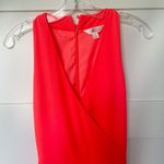 Decree Neon Faux Wrap Sleeveless Romper Photo 3