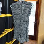 Madewell 100% Silk Black Aztec Kimono Romper Tidalwave Size Small Photo 9