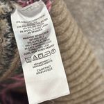 Loft fair isle ladies Cozy Knit Sweater Dress with Pink Pattern wool blend S Photo 9